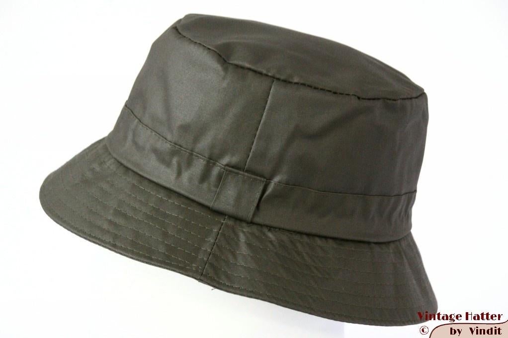 Vissers wax hoed Hawkins donker groen 60 en 61 nieuw unisex, Hoed, Hawkins, Nieuw, Ophalen of Verzenden