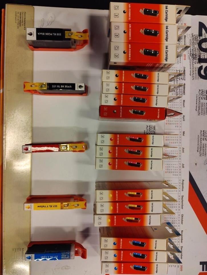 Canon AR-551 Inkt Cartridges - Nieuw!, Ophalen of Verzenden, Nieuw, Cartridge, Canon