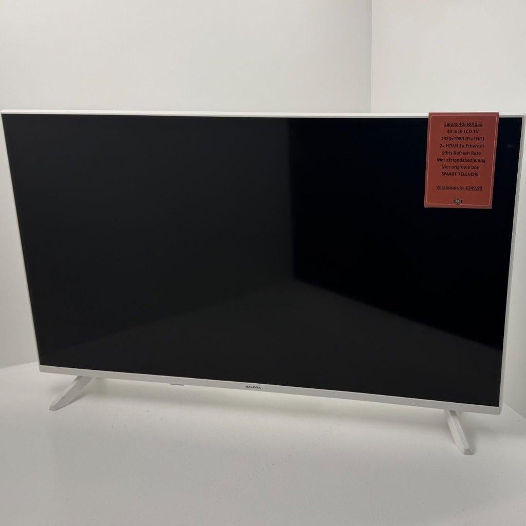 Salora 40FWA555 Smart Televisie/TV | Met ab | Met garantie, 50 Hz, Dordrecht@usedproducts.nl, Zo goed als nieuw, 100 cm of meer