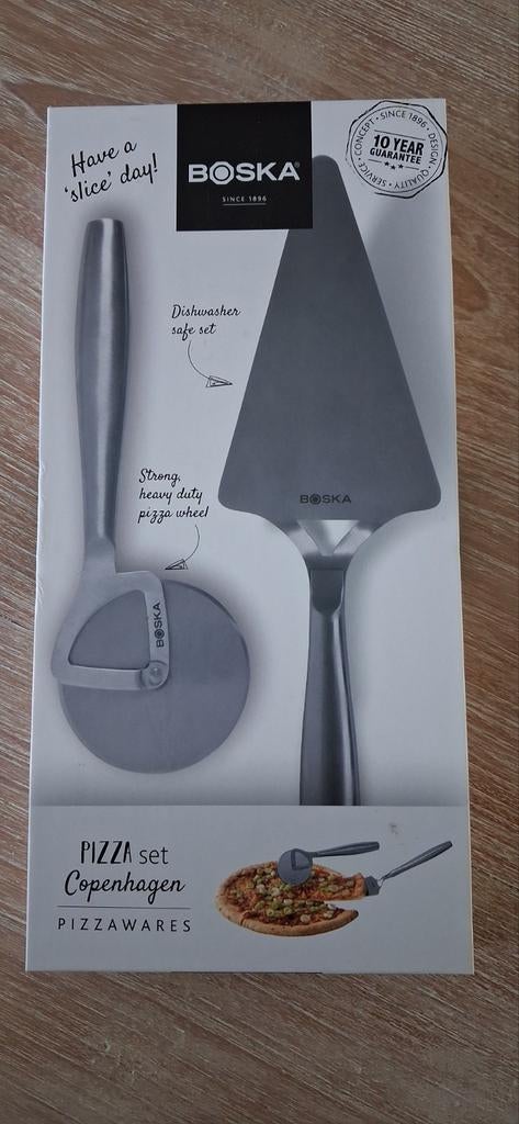 Boska pizza set., Ophalen of Verzenden, Nieuw, Rvs of Chroom