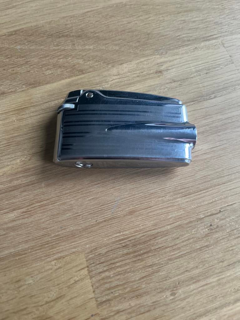 Vintage Zilveren Aansteker, Verzamelen, Ophalen of Verzenden, Gebruikt, Aansteker