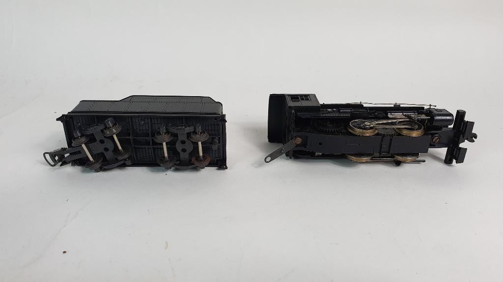 Lima H0 Alco 1930 Stoomlocomotief met Tender. S29, Tweedehands verkoop, Tweedehands verkoop, Wisselstroom, Gebruikt