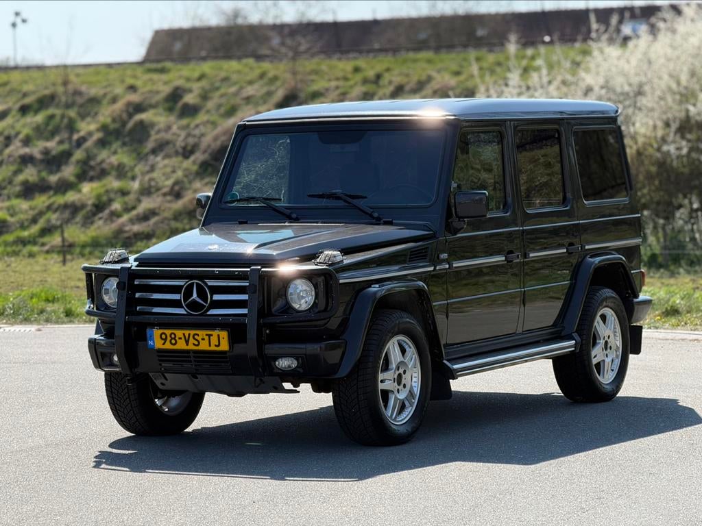Mercedes-Benz G320 CDI | GRIJS KENTEKEN | OM613 230 PK, Zwart, Diesel, Vierwielaandrijving, Particulier
