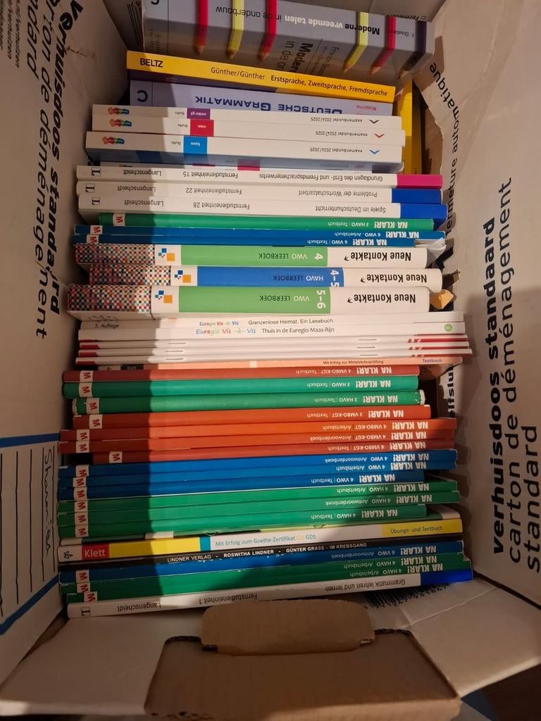 Duitse lesboeken middelbare school - Na Klar!, Neue Kontakte, Boeken, Studieboeken en Cursussen, Beta, Ophalen of Verzenden