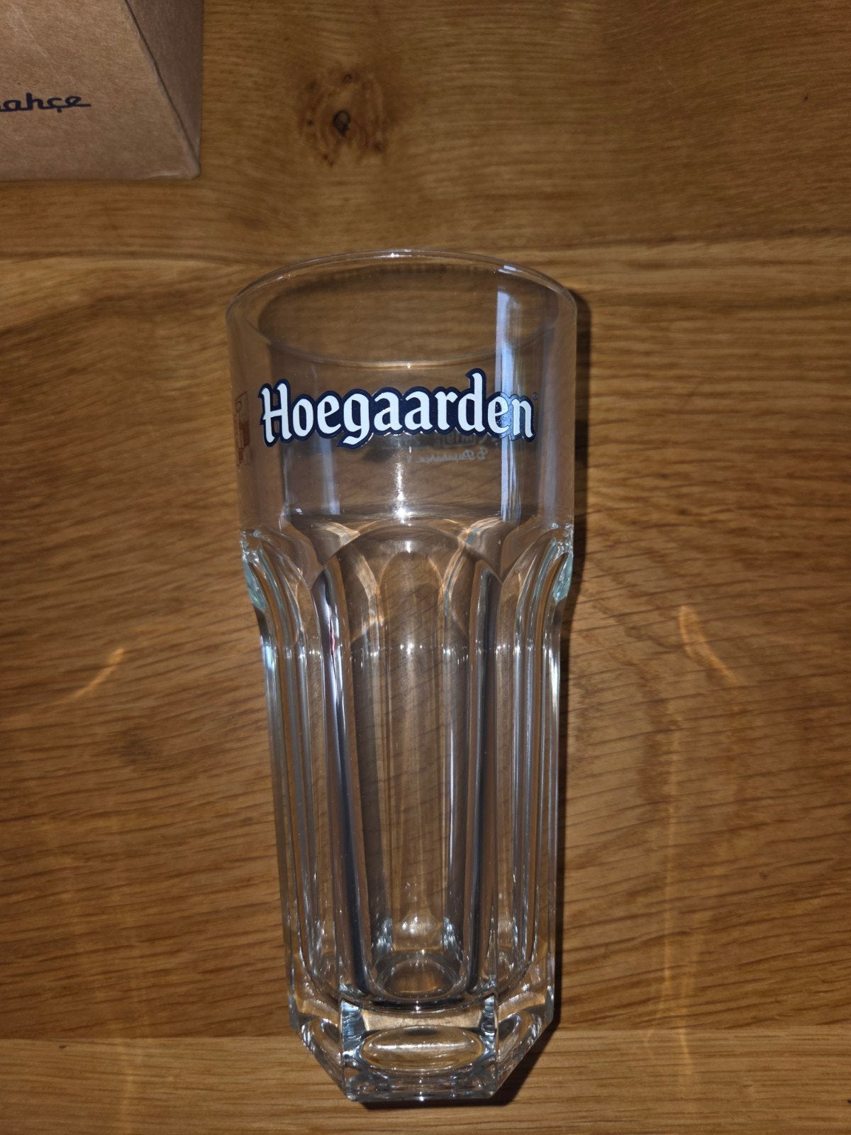 Nieuwe Hoegaarden glazen 0.25l - Set van 6, Ophalen, Nieuw, Glas