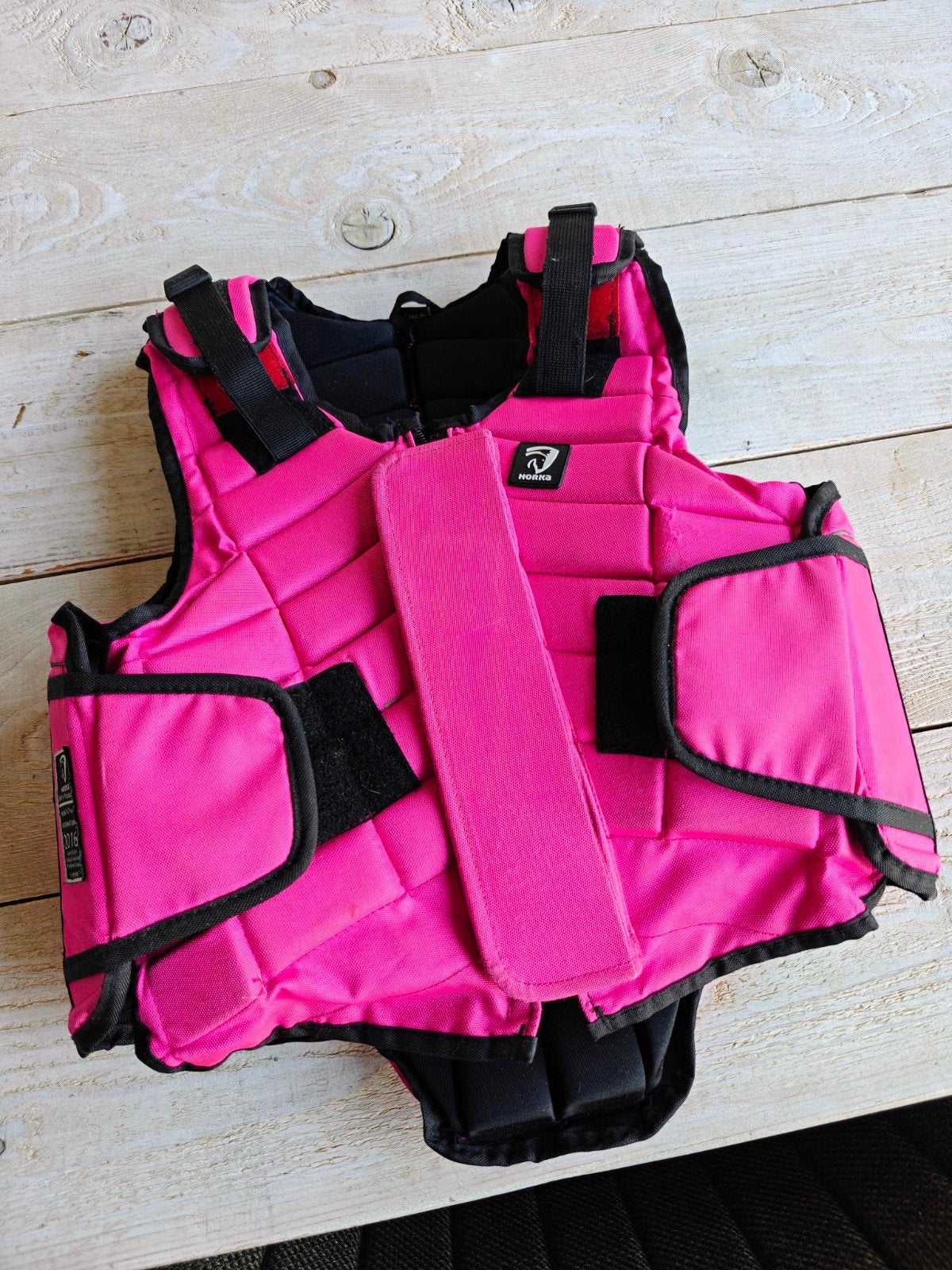 horka paardrijden bodyprotector voor kind, Dieren en Toebehoren, Bodyprotector, Ophalen of Verzenden, Gebruikt, Horka