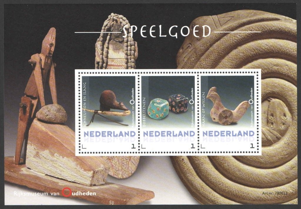 Postzegels Museum van Oudheden: Speelgoed, Ophalen of Verzenden, Na 1940, Postfris