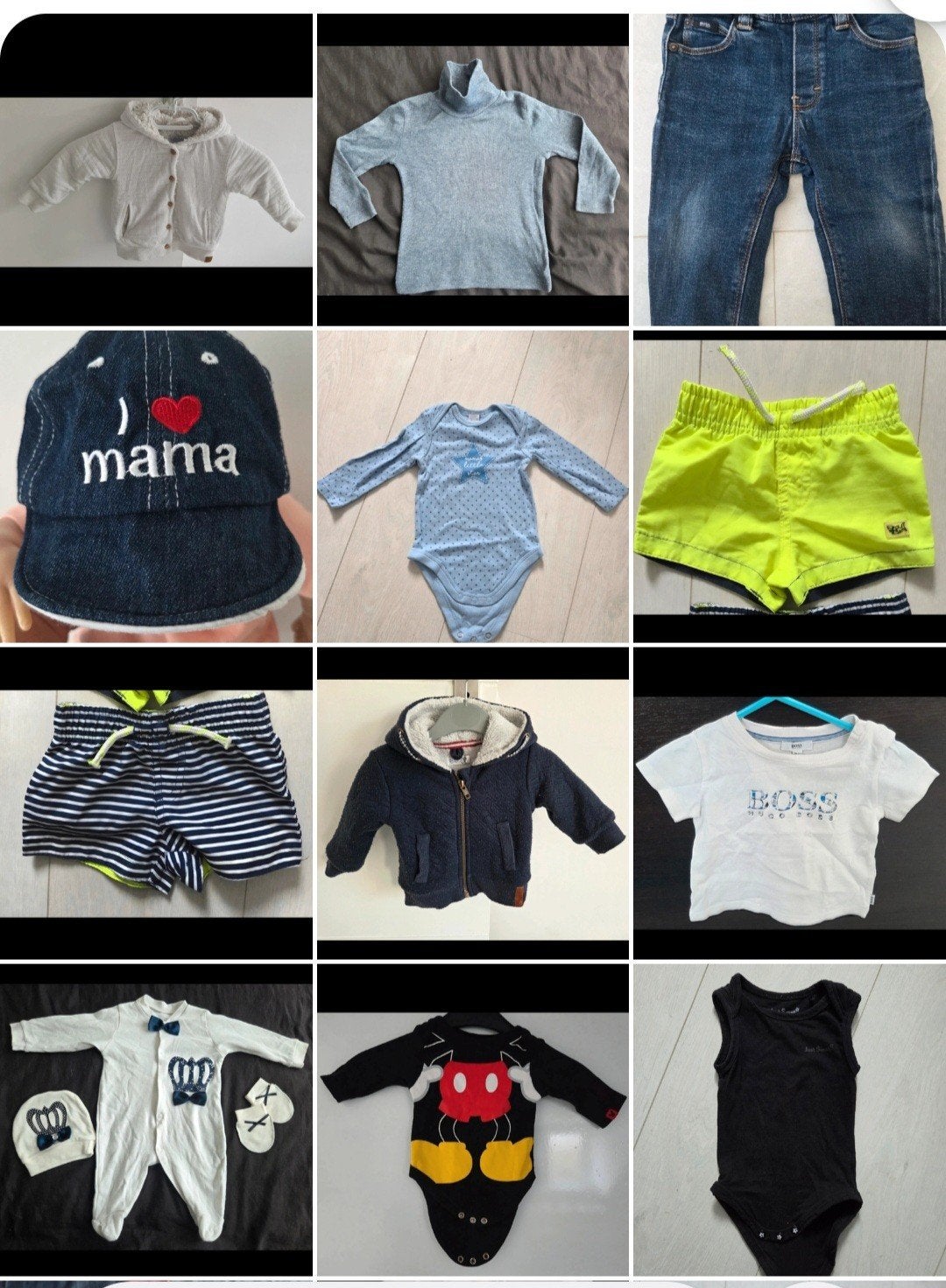 Jongens kledingpakket 12 items maat 50 t/m 80, Ophalen of Verzenden, Zo goed als nieuw, Overige maten