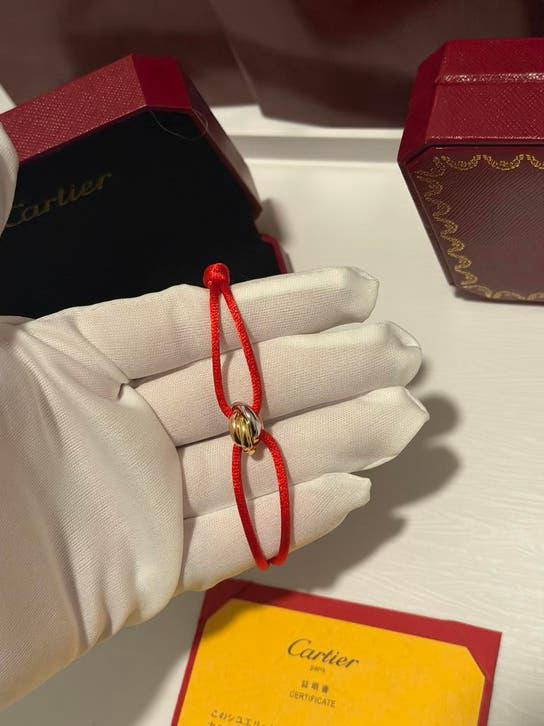 Trinity armband rood, Ophalen of Verzenden, Nieuw, Rood