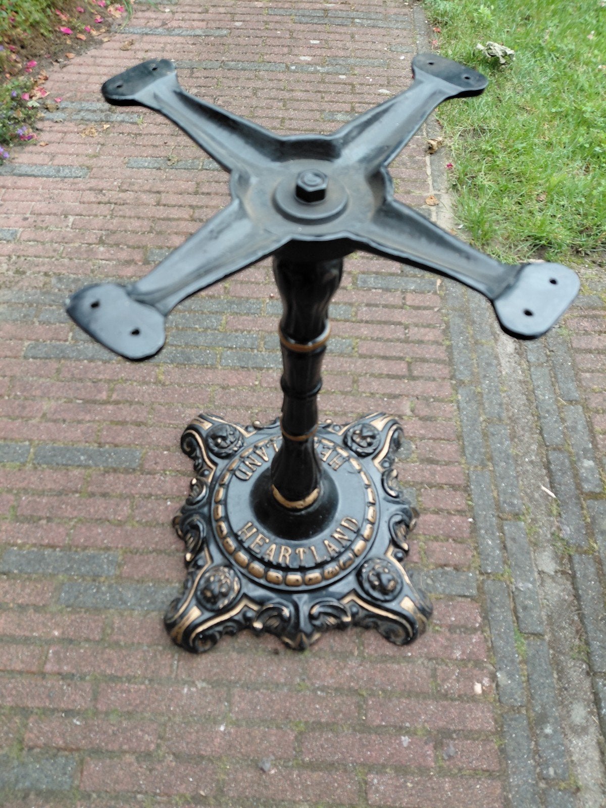 Gietijzeren Tafelonderstel - Heartland, Ophalen, Tafelpoot, Minder dan 50 cm, Gebruikt