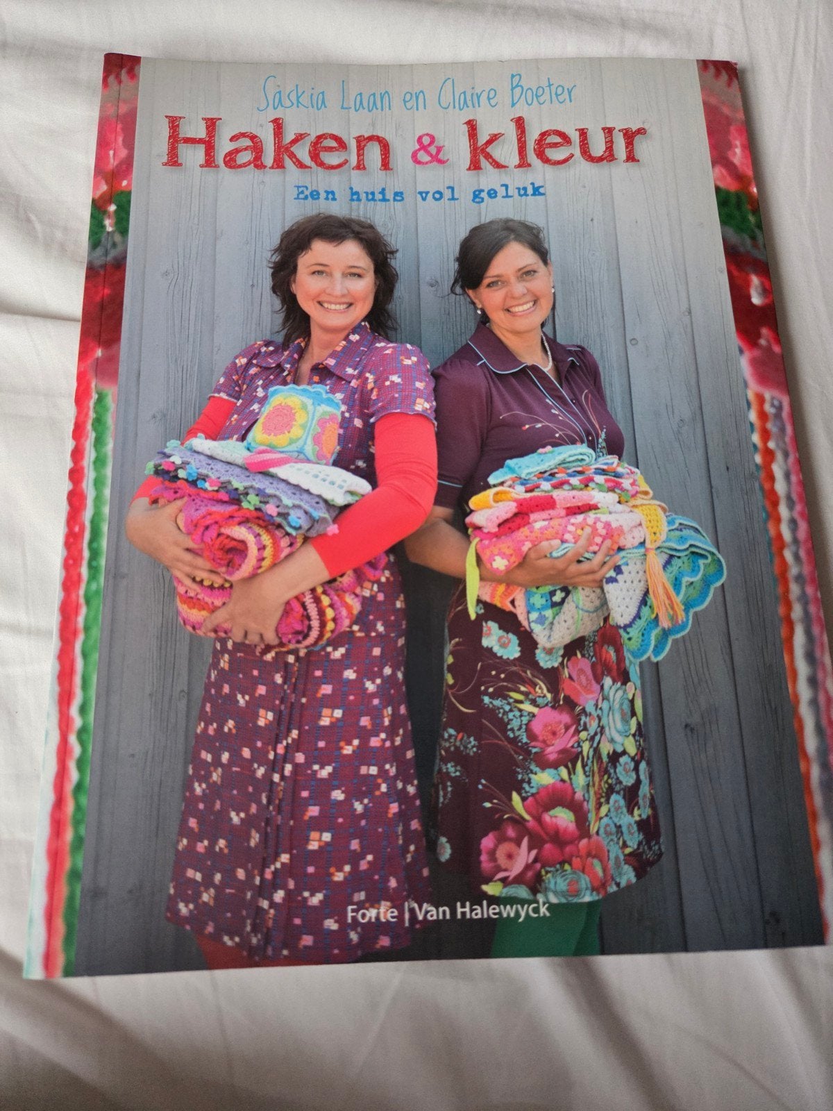 Haken en kleur, Boeken, Ophalen of Verzenden, Zo goed als nieuw, Breien en Haken