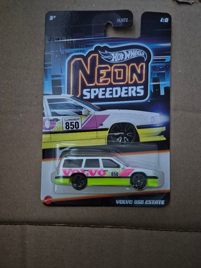 Hot Wheels neon speeders volvo 850 estate, Ophalen of Verzenden, Nieuw, Ongeopend/sealed, Lego