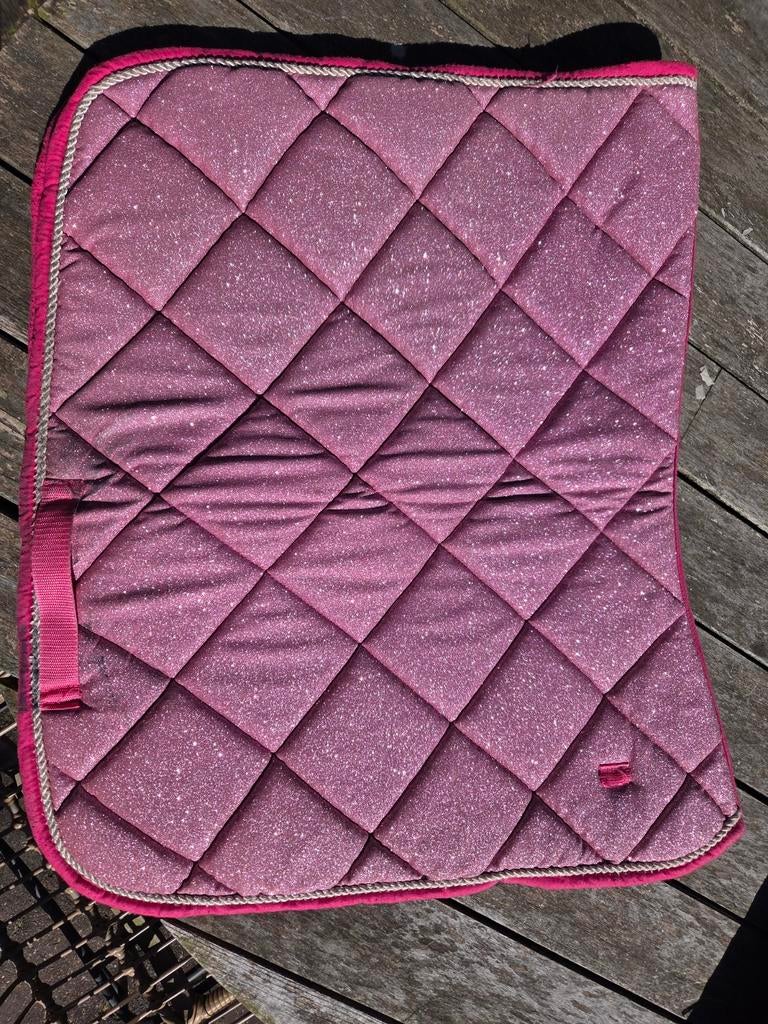Dressuur dekje glitter maat full, Dieren en Toebehoren, Paarden en Pony's | Dekens en Dekjes, Full (L), Gebruikt, Dressuurdekje