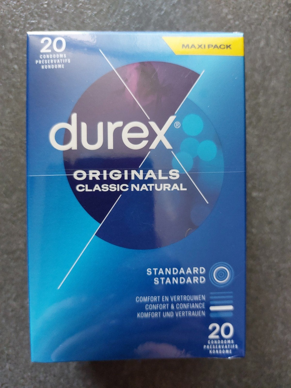 Nieuw Durex Originals Classic Natural Condooms

Nog ingeseal, Ophalen of Verzenden