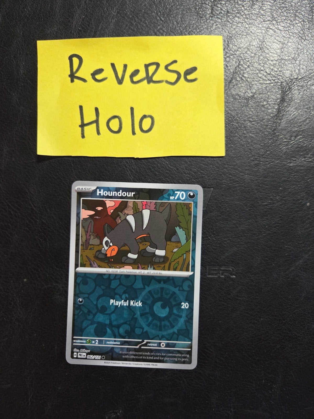 Houndour 062/131 prismatic evolution, Ophalen of Verzenden, Zo goed als nieuw