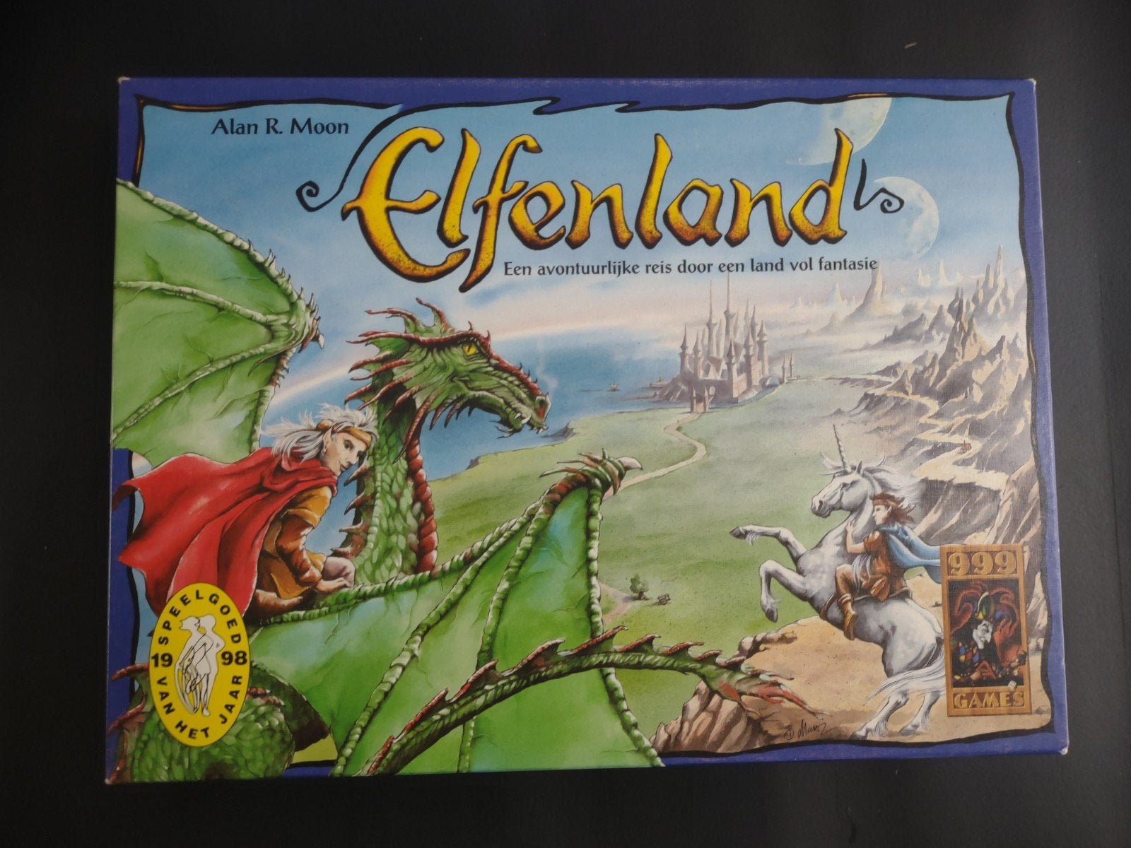 Elfenland - bordspel van 999 Games, Een of twee spelers, Ophalen of Verzenden, Zo goed als nieuw, 999 Games