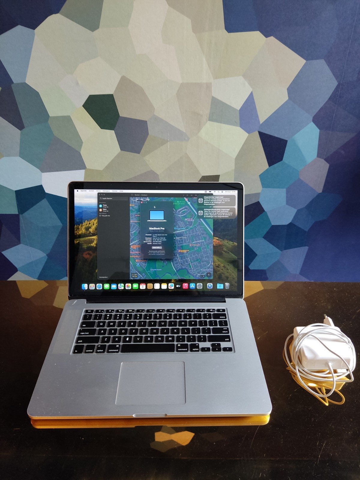 MacBook Pro Mid 2015 - Sonoma, 16GB RAM, 256GB SSD, Computers en Software, Apple Macbooks, Ophalen of Verzenden