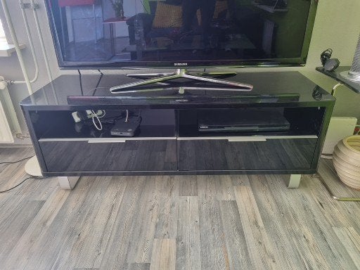 tv meubel hoogglans, Ophalen, Zo goed als nieuw, 25 tot 50 cm, Minder dan 100 cm