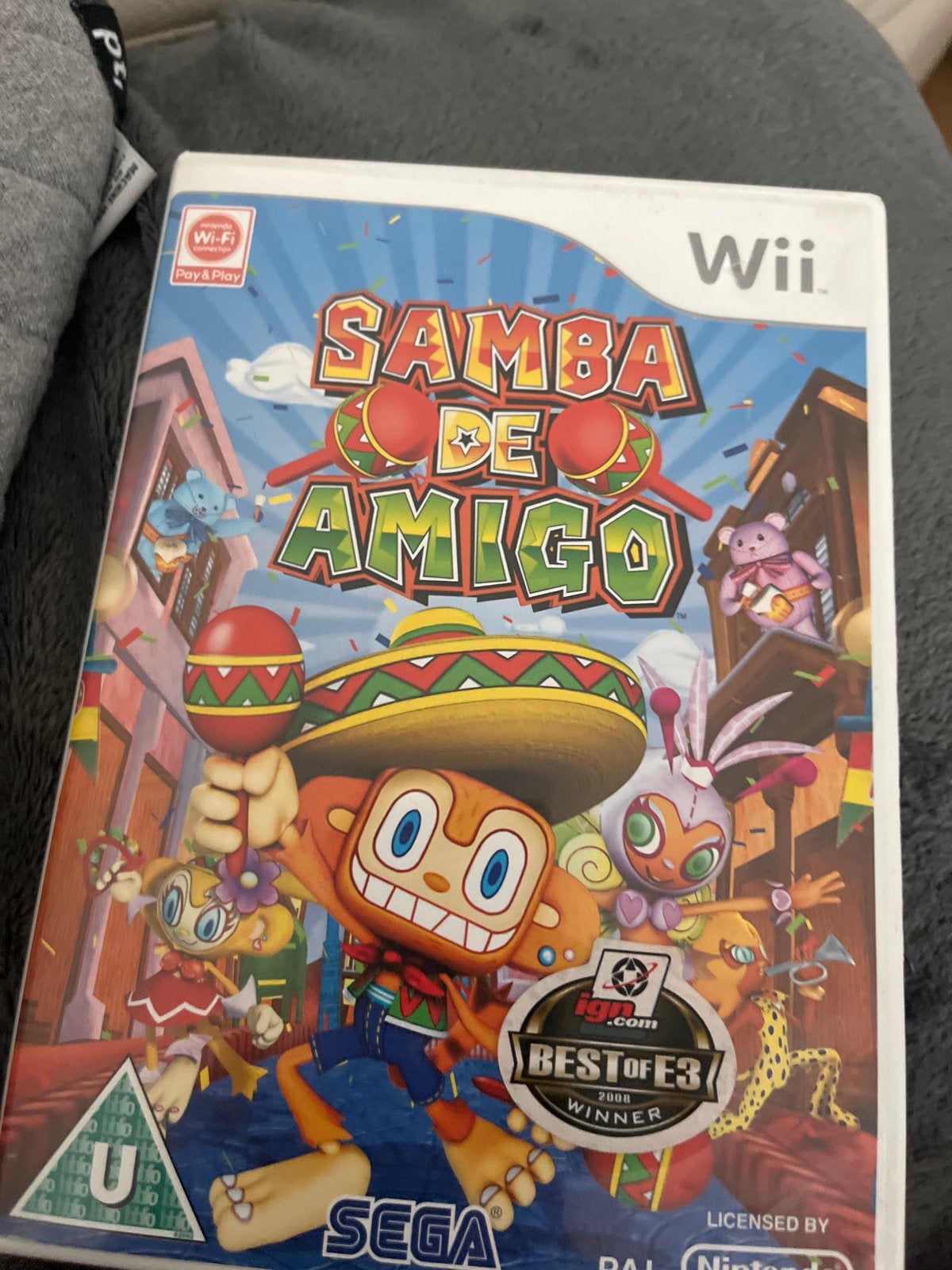 Samba de Amigo Wii - Maraca-Shaking Fiesta of Fun, Spelcomputers en Games, Games | Nintendo Wii, Muziek, Gebruikt, 2 spelers, Eén computer