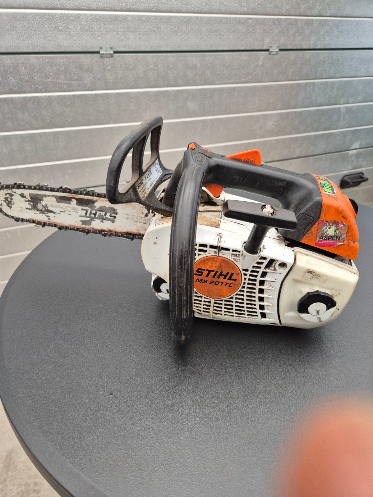 Stihl MS 201TC Motorzaag - Krachtig en Compact, Tuin en Terras, Ophalen, Gebruikt, Stihl MS 201 TC Kettingzaag