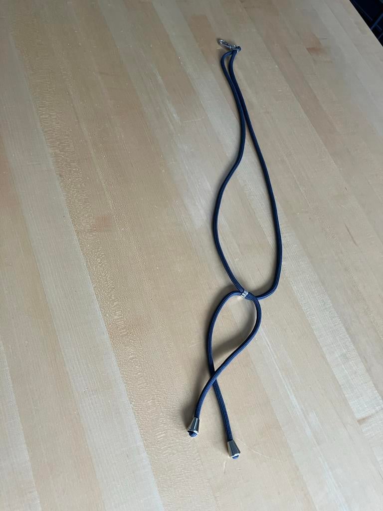 Telefoonkoord - Donkerblauw - Nieuwstaat, Ophalen of Verzenden, Zo goed als nieuw, Telefoonhanger of Accessoire