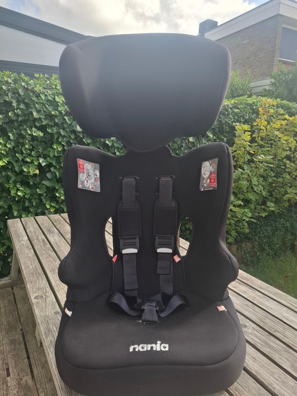 Autostoel Nania, 9 tot 36 kilo, Verstelbare rugleuning, 9 t/m 36 kg, Ophalen, Overige merken