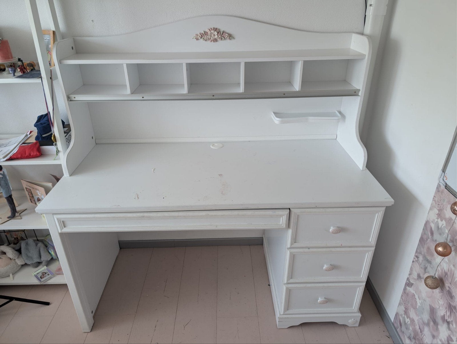 Bureau 138x62x137, Ophalen of Verzenden, Gebruikt