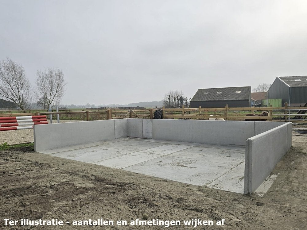 Complete mestbak voor jouw paarden, Dieren en Toebehoren, Stalling en Weidegang