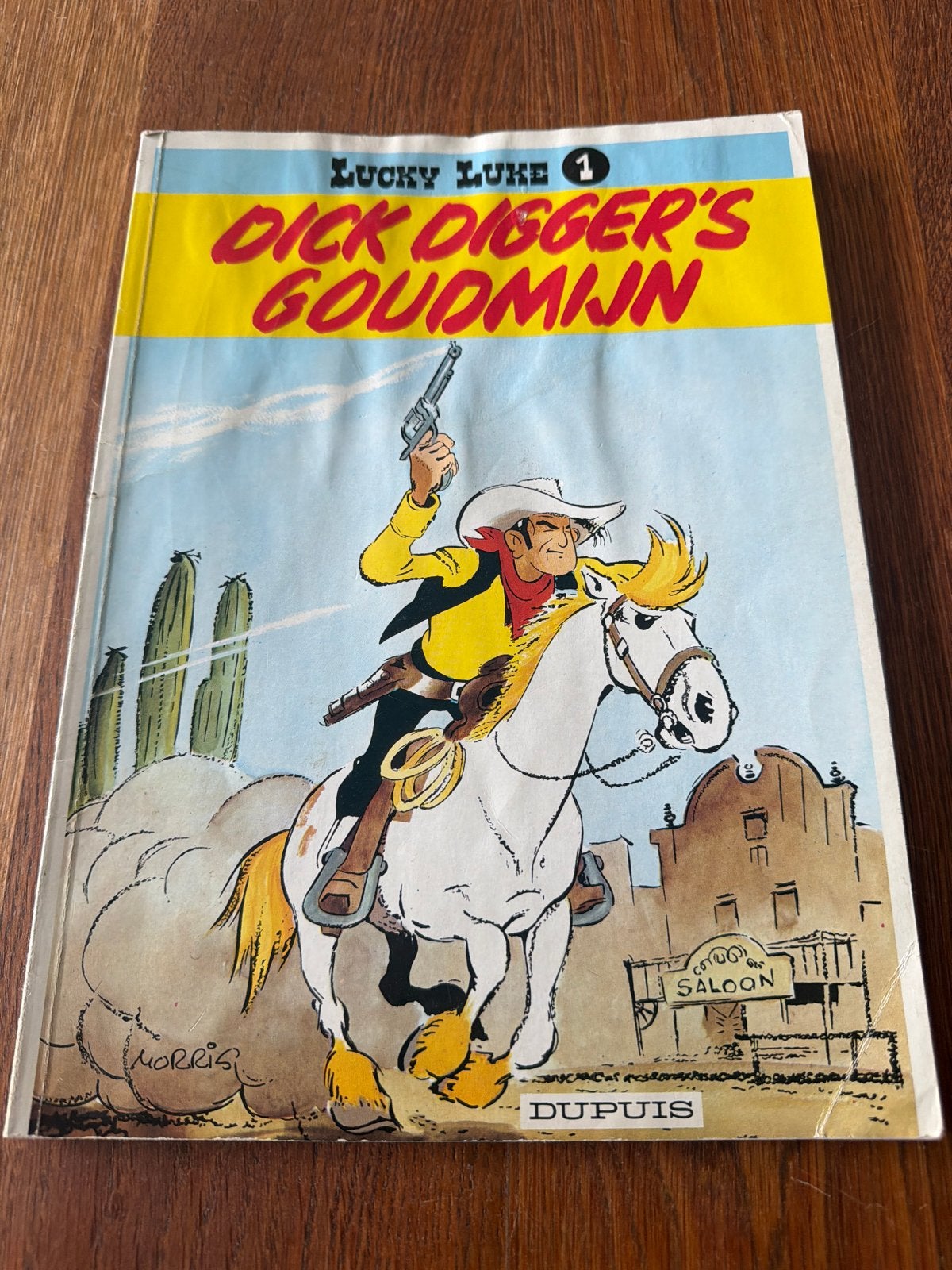 Lucky Luke 1 - Dick Digger's Goudmijn, Boeken, Eén stripboek, Ophalen, Gelezen