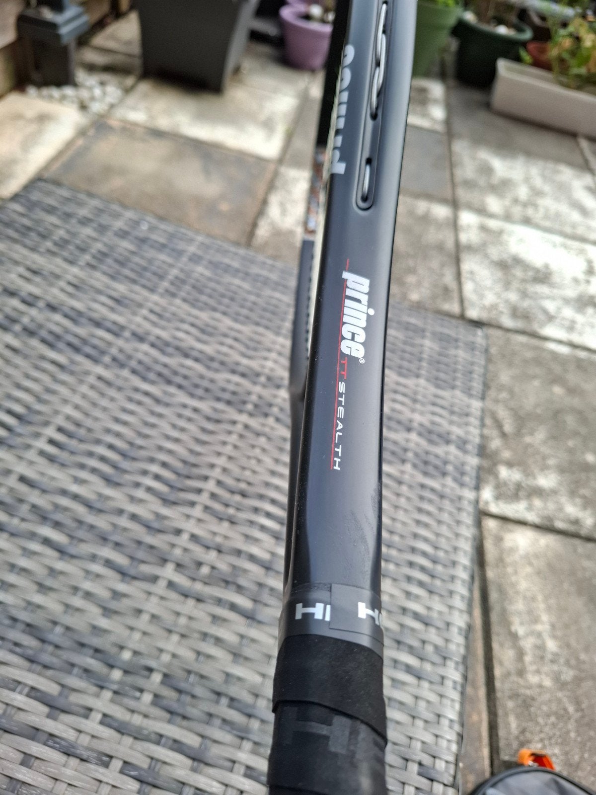 Prince Triple Threat Stealth Tennisracket  L1, Gebruikt, Info@princetennis.com, L1, Prince