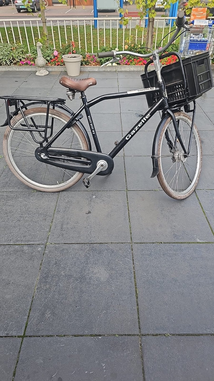 Gazelle fiets 28 inch met 3 versnellingen, Velgrem, Versnellingen, Ophalen of Verzenden, Gazelle