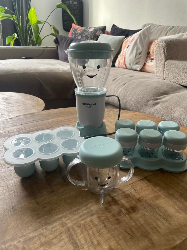 Nutribullet Baby Blender met accessoires z.g.a.n, Ophalen, Zo goed als nieuw, Overige typen