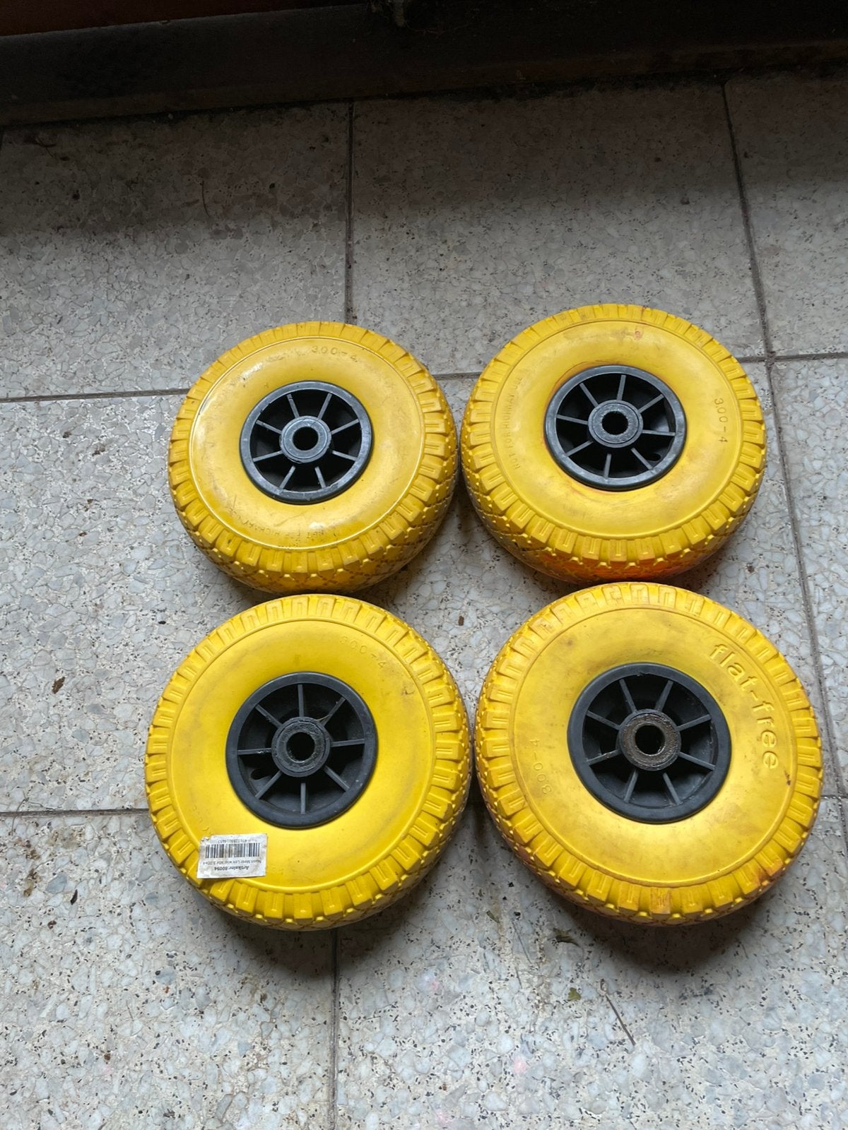 Steekwagen wielen 3.00-4, 60 tot 80 liter, Ophalen of Verzenden, Zo goed als nieuw, Steekwagen