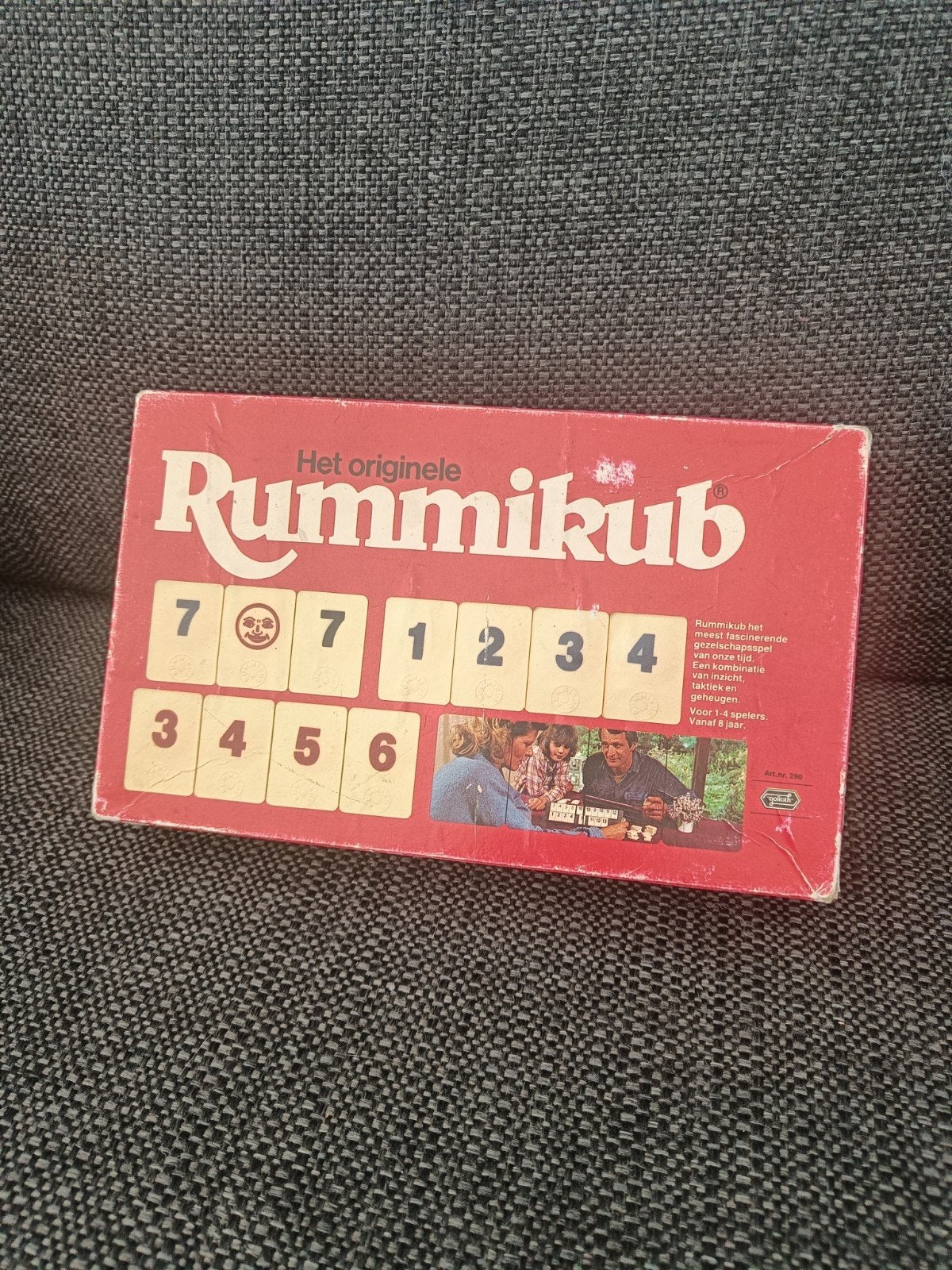 Het originele Rummikub gezelschapsspel, Drie of vier spelers, Ophalen of Verzenden, Gebruikt