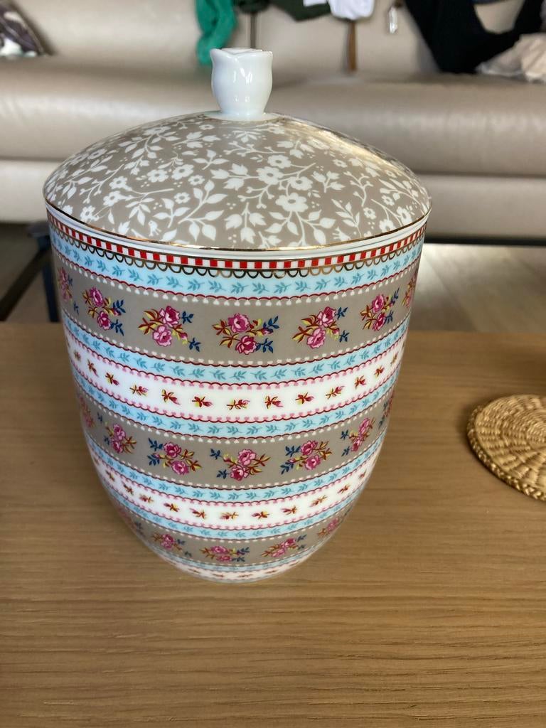 Voorraadpot Pip Studio Servies - Fleurige Opberger, Huis en Inrichting, Keuken | Servies, Zo goed als nieuw, Overige typen, Overige stijlen