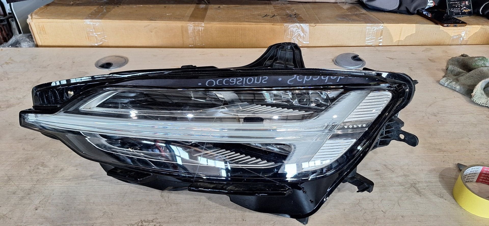 Volvo V60 Headlight/headlamp, Gebruikt, -, -, Ophalen of Verzenden