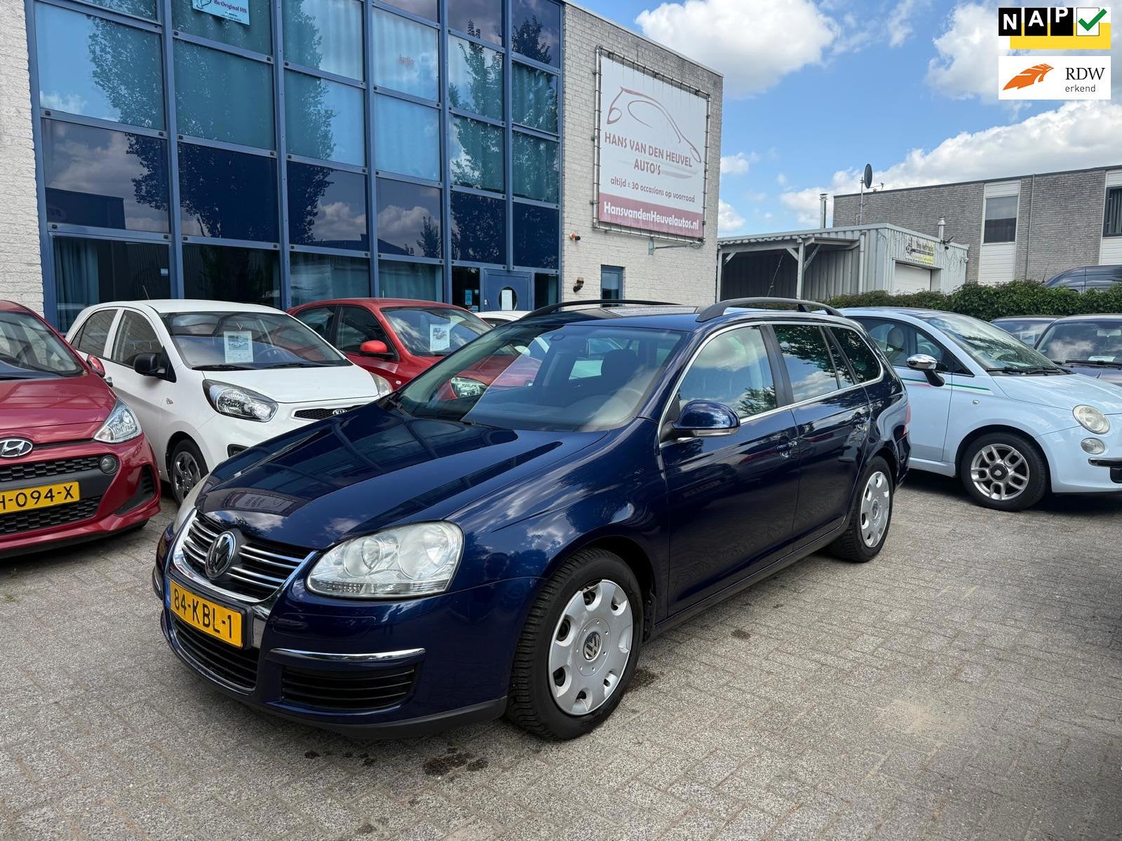 Volkswagen Golf Variant 1.4 TSI Comfortline Clima, Trekhaak,, Auto's, Volkswagen, Voorwielaandrijving, Gebruikt, 4 cilinders, Blauw