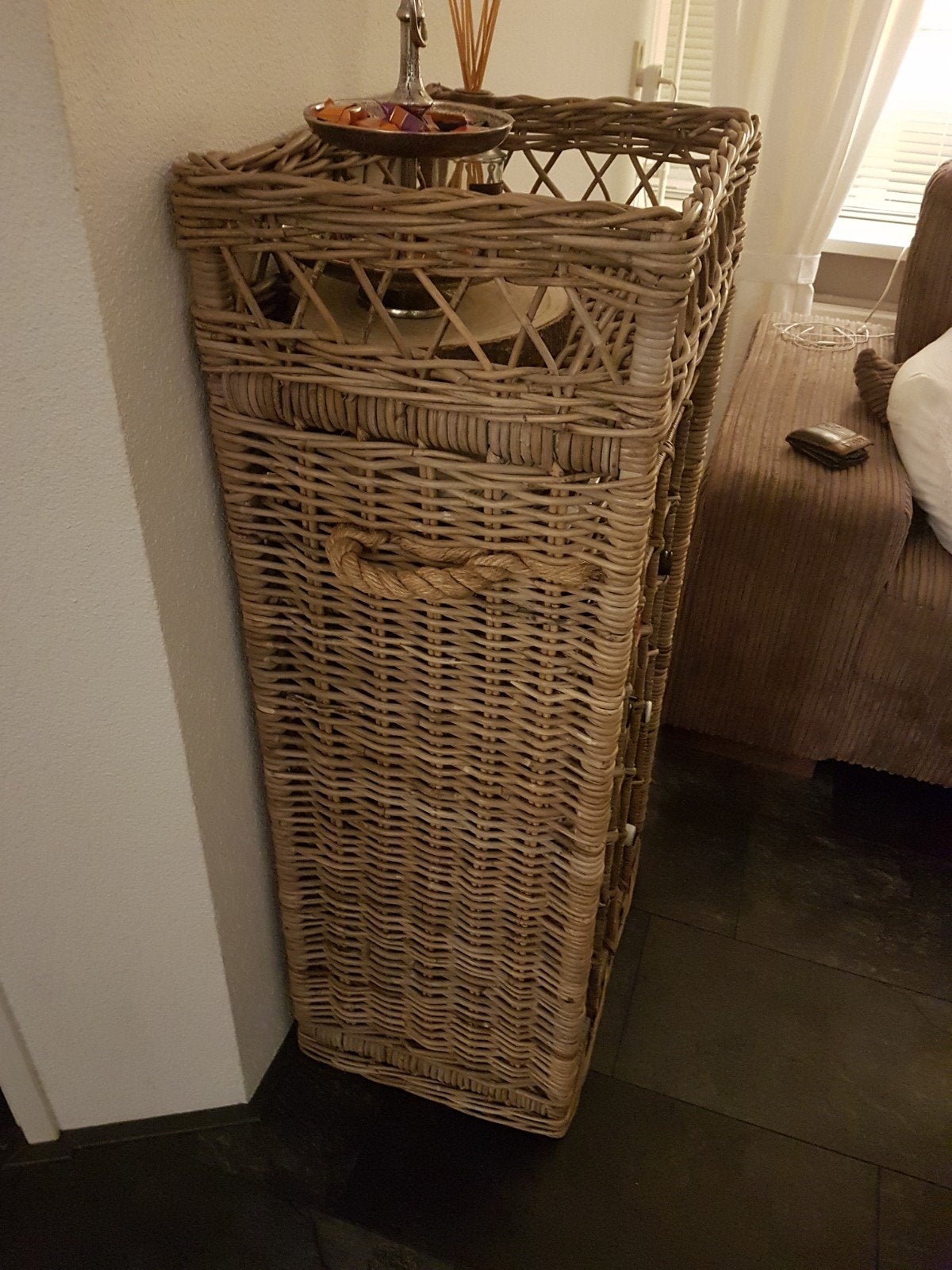 Wijnrek, Ophalen, 5 tot 15 flessen, Zo goed als nieuw, Minder dan 50 cm