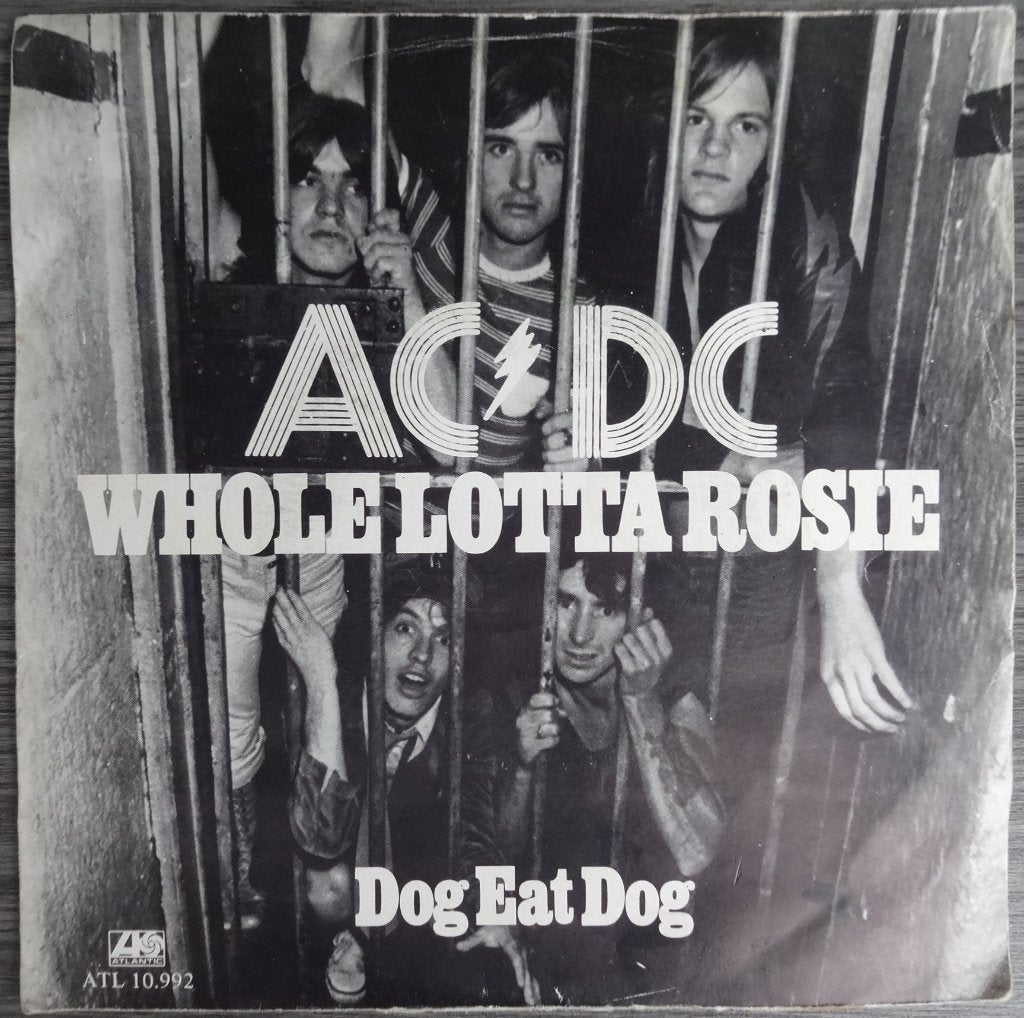 Heavy Metal single  AC/DC  acdc   WHOLE LOTTA ROSIE   (262), 7 inch, Ophalen of Verzenden, Zo goed als nieuw, Rock en Metal