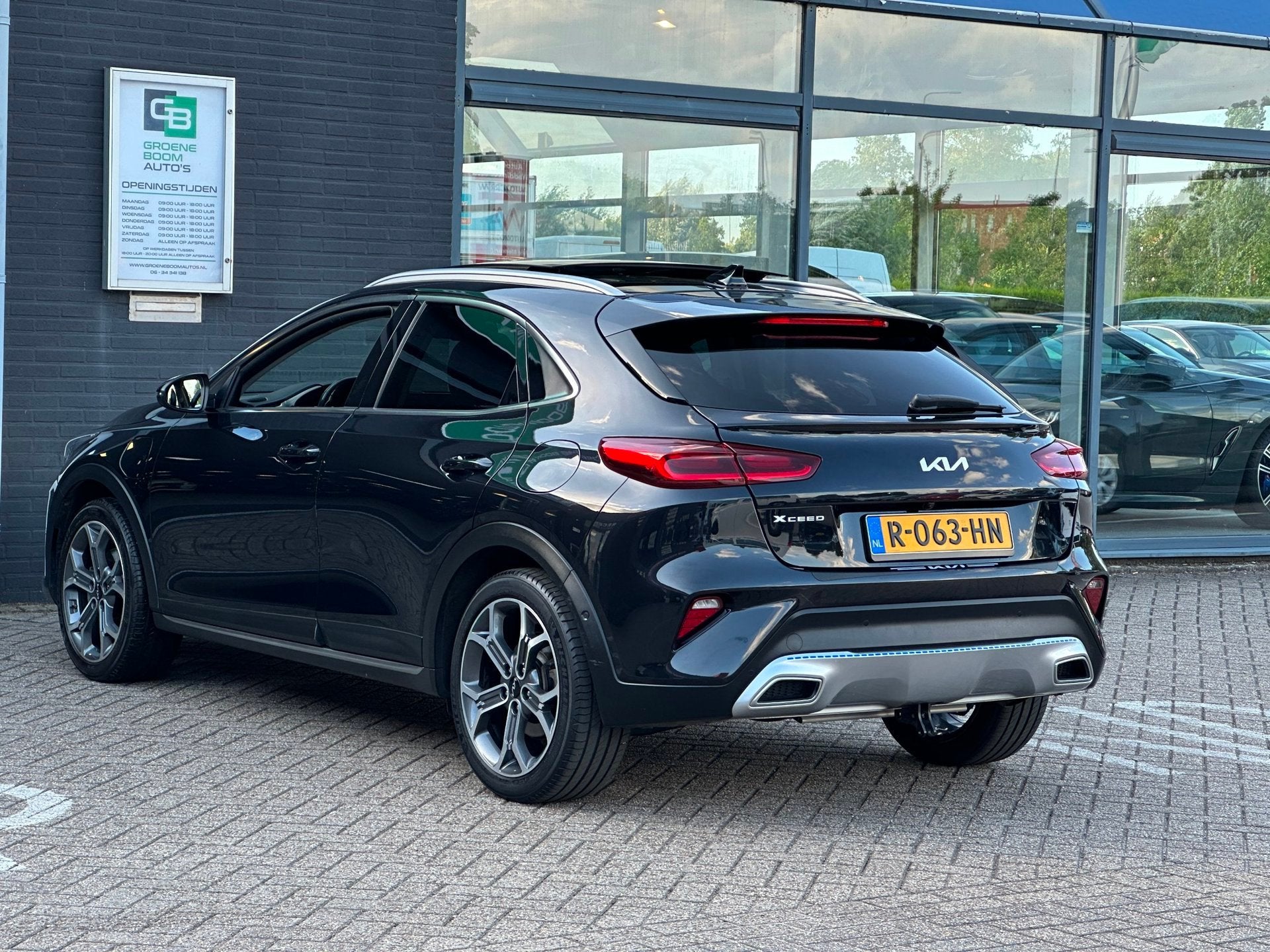 Kia XCeed 1.6 GDi PHEV ExecutiveLine/CAMERA/CARPLAY/AUTOMAAT, Auto's, Kia, Gebruikt, Euro 6, Leder en Stof, Zwart