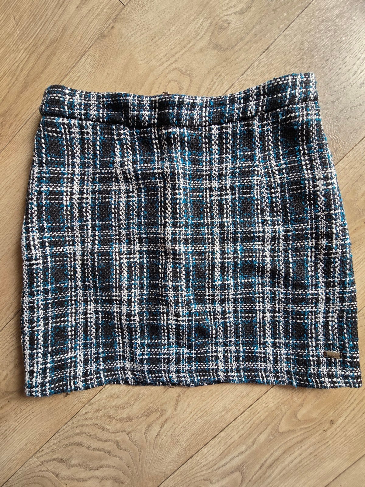 Lofty Manner Bouclé Tweed Minirok, Kleding | Dames, Rokken, Nieuw, Zwart, Onder de knie, Ophalen of Verzenden