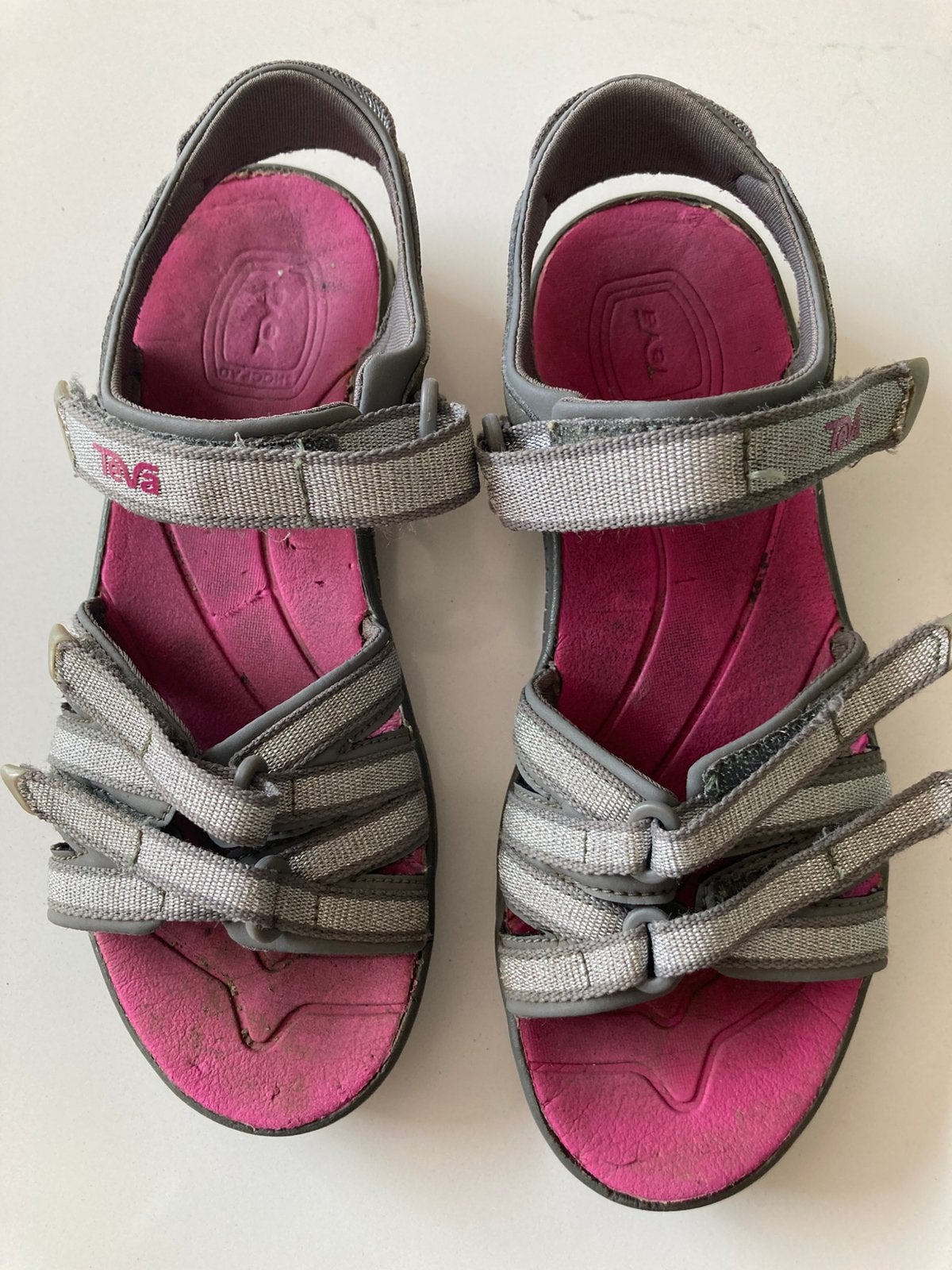 Teva sandalen 33/34, Gebruikt, Meisje, Overige typen, Ophalen of Verzenden