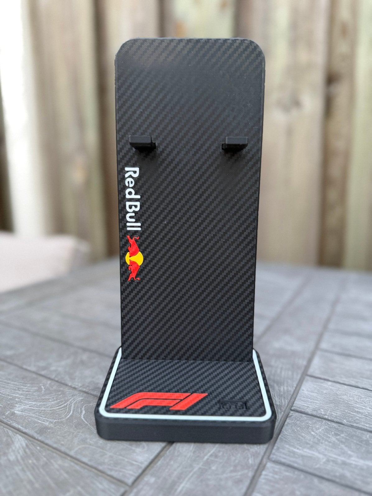 Lego F1 speed champions display stand carbon look Red Bull, Ophalen of Verzenden, Nieuw