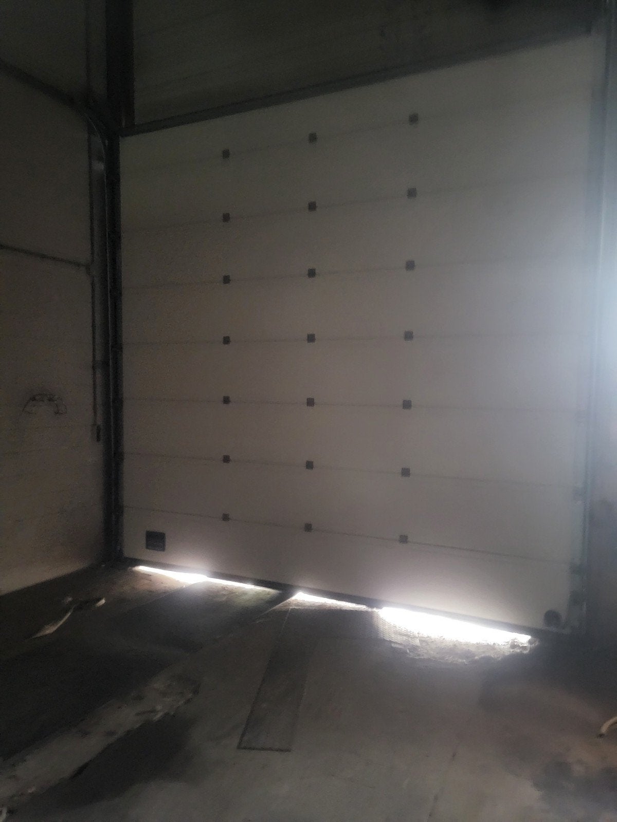 Elektrische roldeur/overheaddeur 3x3 m, Ophalen, Gebruikt, 200 cm of meer, 200 cm of meer