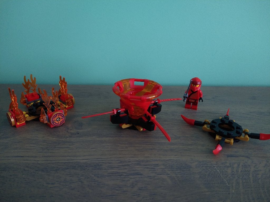 Lego Ninjago 70659 Masters of Spinjitzu training Kai, Kinderen en Baby's, Lego, Ophalen of Verzenden, Zo goed als nieuw, Compleet