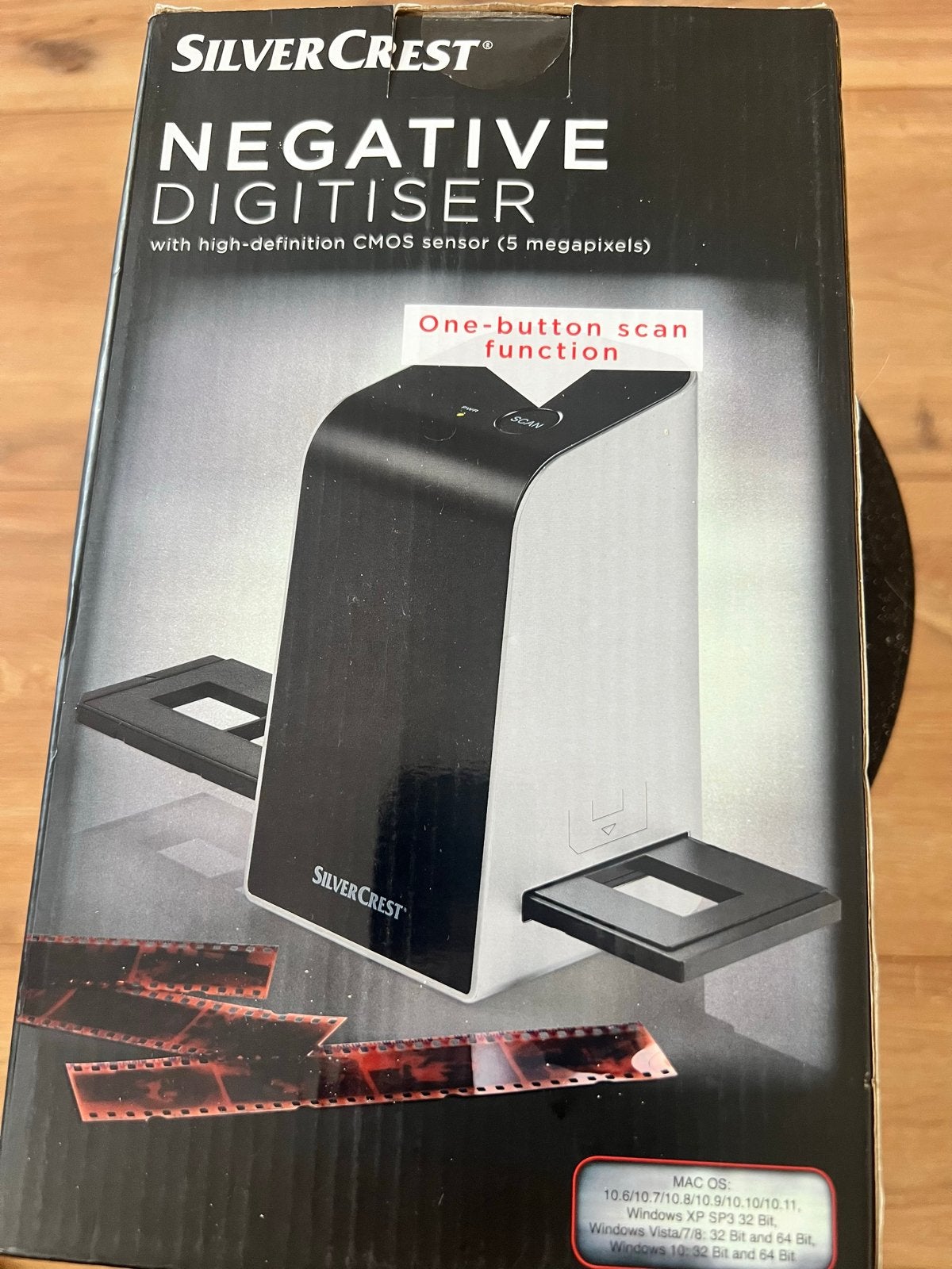 SilverCrest Negatieven Digitizer - 5 Megapixel, Ophalen of Verzenden, Zo goed als nieuw, Met scherm