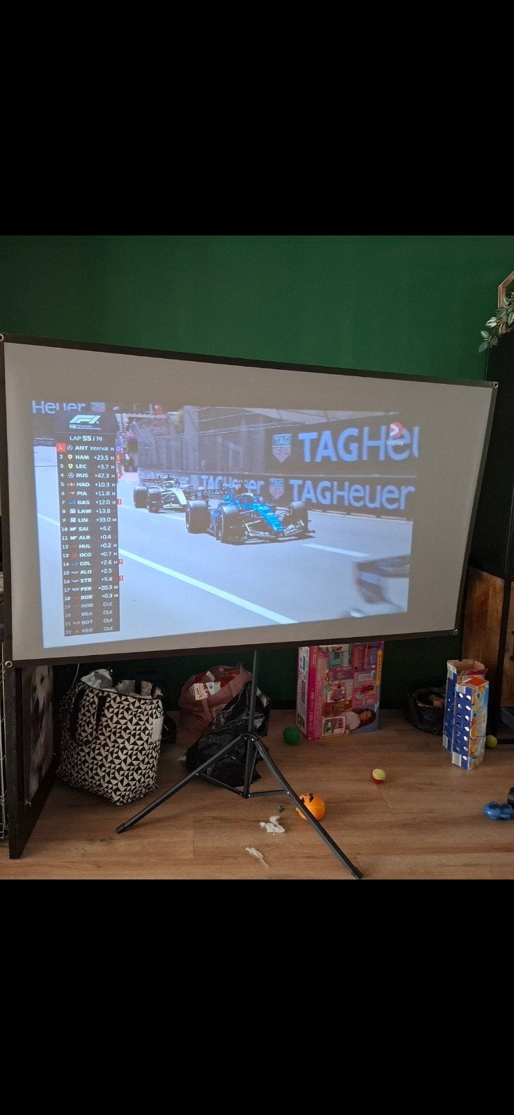 Projectiescherm Beamer 4K ALR 80inch, Ophalen of Verzenden, Zo goed als nieuw