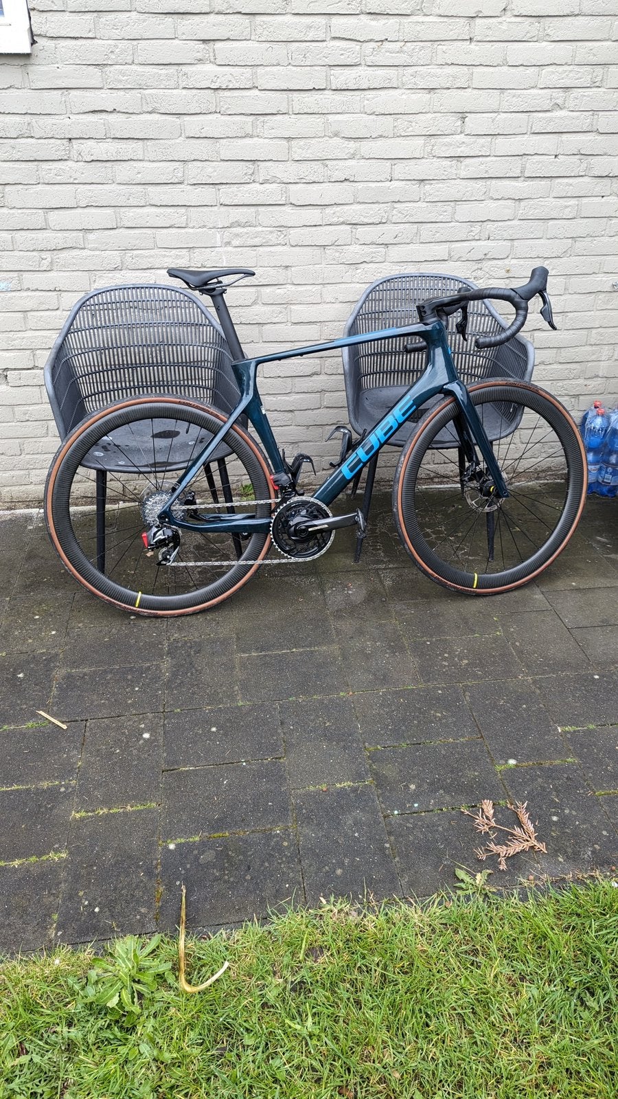 Cube Agree c:62 SLX - liquid blue - maat 58, Carbon, Zo goed als nieuw, 57 tot 61 cm, Meer dan 20 versnellingen