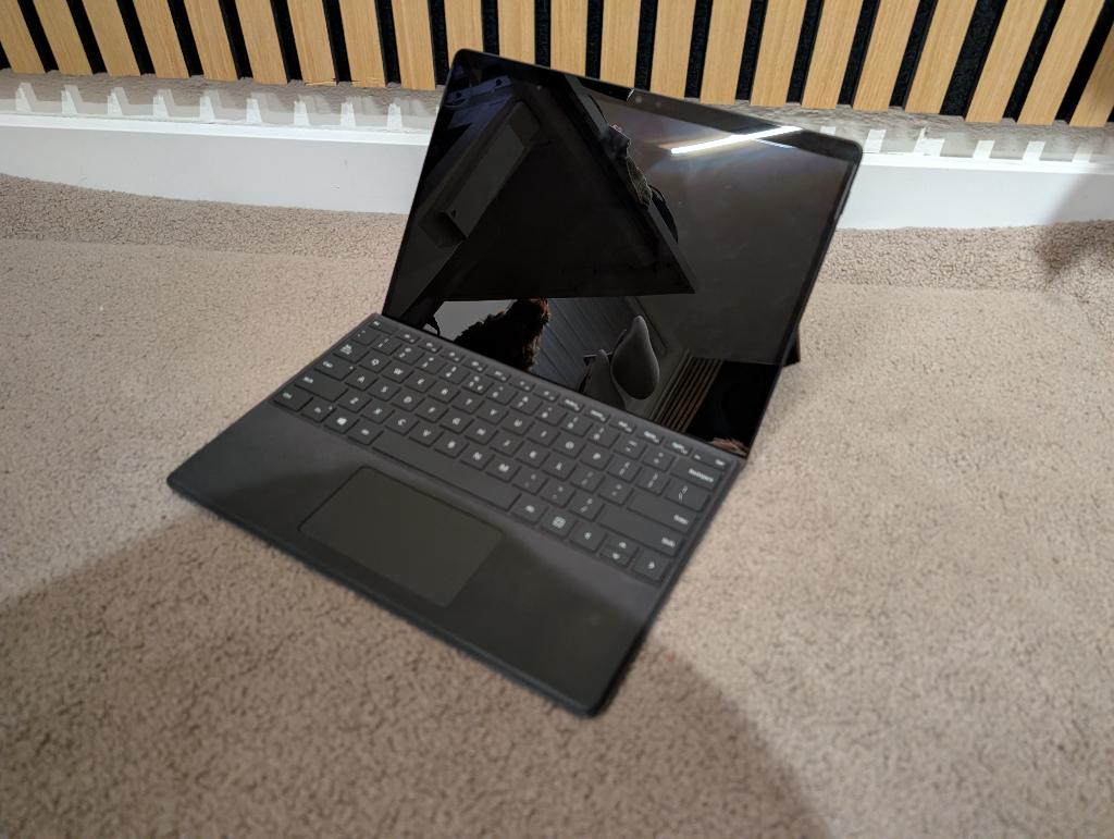 Microsoft Surface Pro 8 i7 16GB 512GB + Type Cover, Computers en Software, Windows Laptops, Gebruikt, Qwerty, 13 inch, Met touchscreen