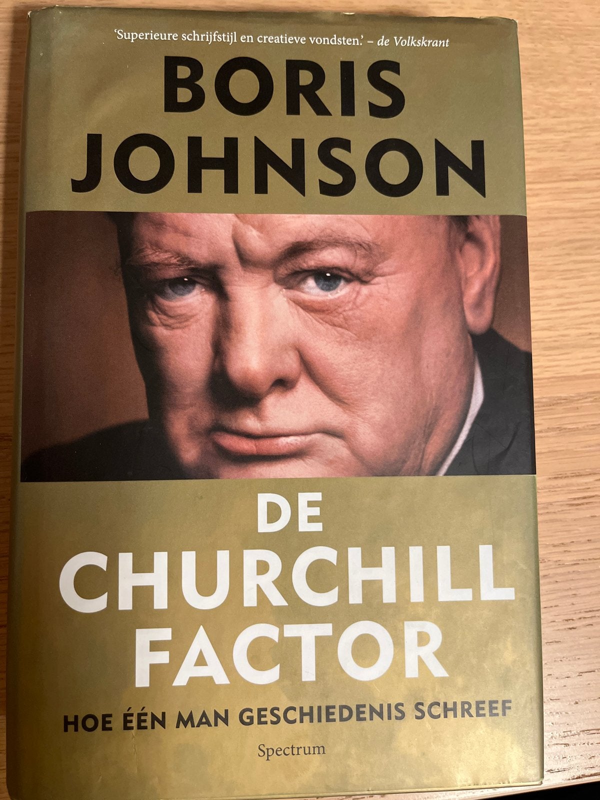 De Churchill Factor - Boris Johnson, Ophalen of Verzenden, Gelezen, Politiek